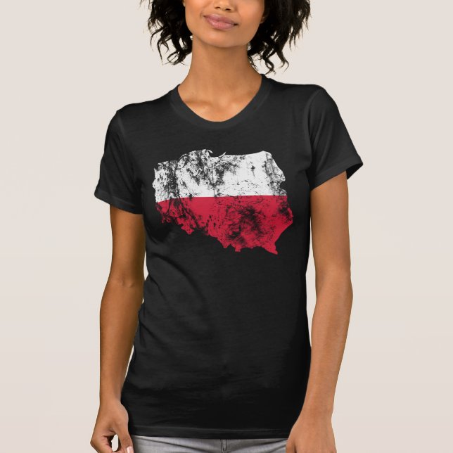 Poland Distressed shirt (Front)