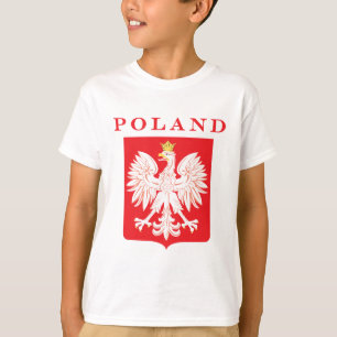 Poland Eagle Red Shield T-Shirt
