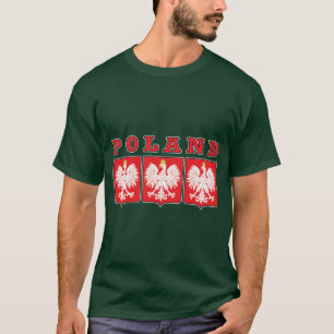 Poland Eagle Shields T-Shirt