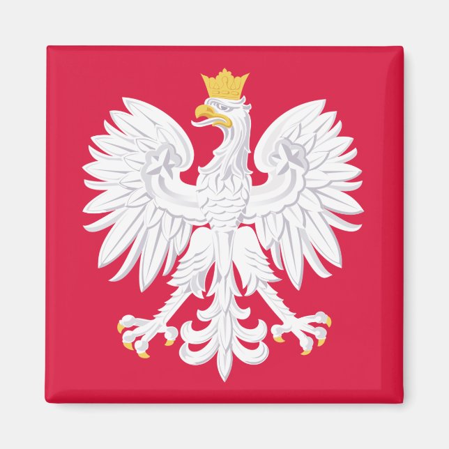 poland emblem magnet (Front)