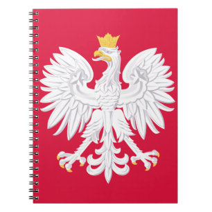 poland emblem notebook