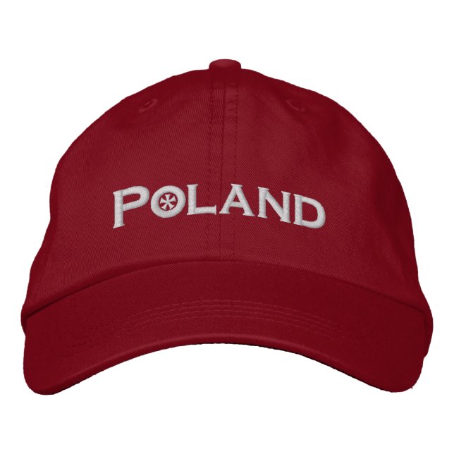 Poland Embroidered Hat (Front)