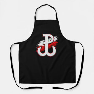 Poland Fighting Symbol Kotwica Walczaca Apron