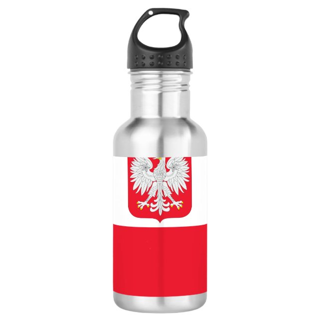 Poland Flag 710 Ml Water Bottle (Front)