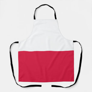 Poland Flag Apron