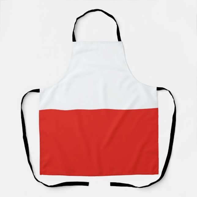 Poland flag apron (Front)