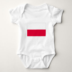 Poland Flag Baby Bodysuit