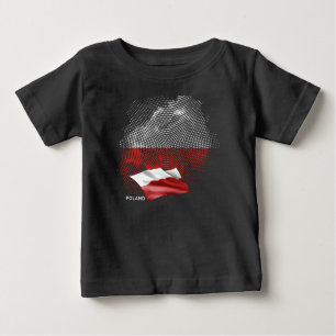 Poland flag baby T-Shirt