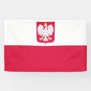 Poland flag banner
