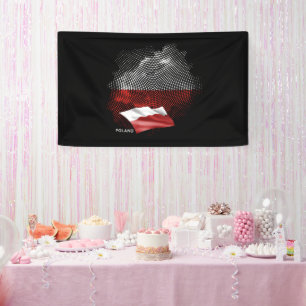 Poland flag banner