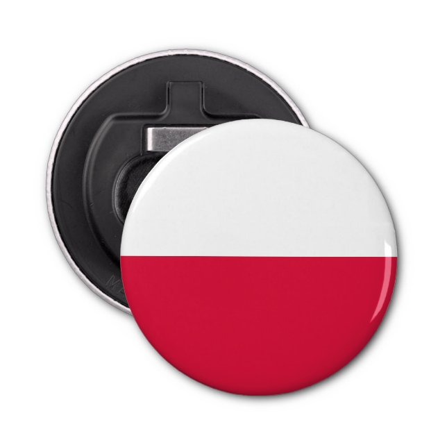 Poland Flag Bottle Opener (Front)