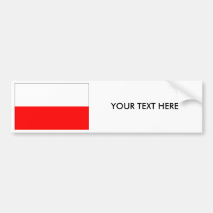 Poland FLAG Bumper Sticker