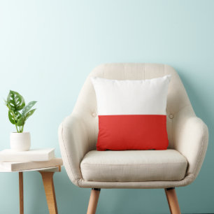Poland flag cushion