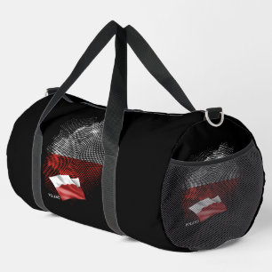 Poland flag duffle bag