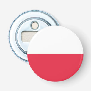 Poland Flag Emblem Bottle Opener