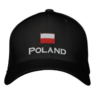 Poland Flag Embroidered Hat