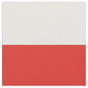 Poland flag fabric