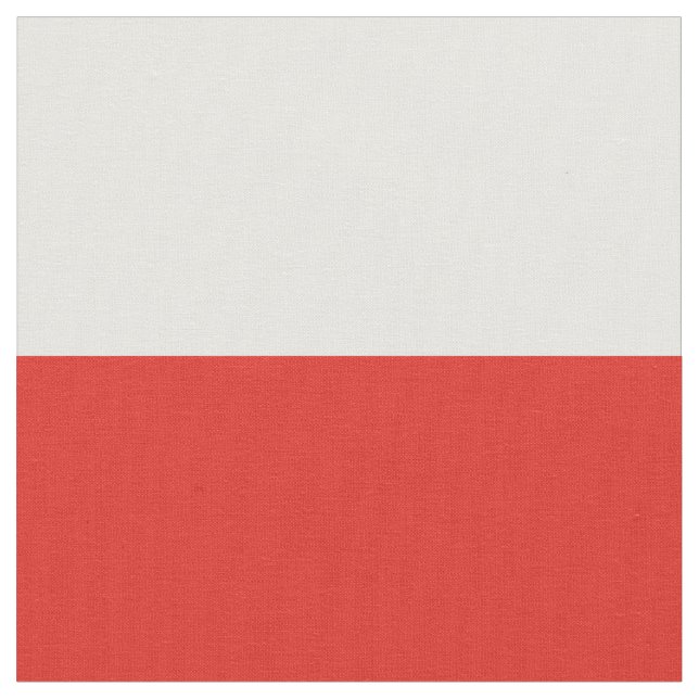 Poland flag fabric (Close Up)