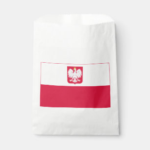 Poland Flag Favour Bags