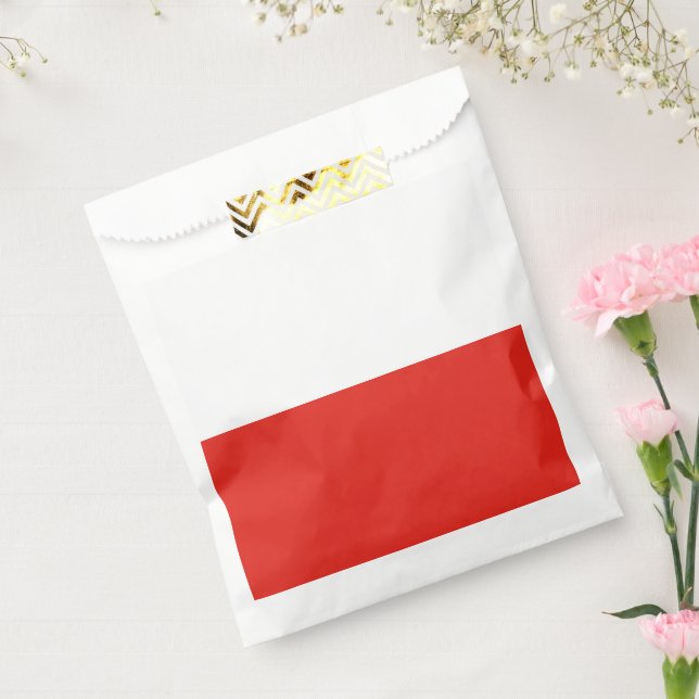 Poland flag favour bags (Sealed)