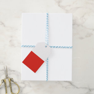 Poland flag gift tags