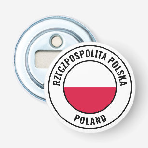 Poland Flag Gorgeous Patriotic Bottle Opener