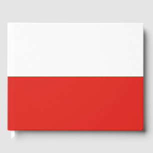 Poland flag guest book