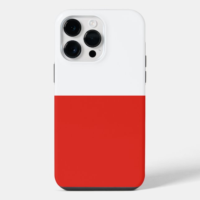 Poland flag iPhone case (Back)