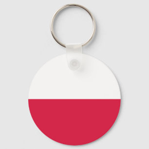 Poland Flag Key Ring