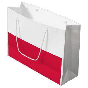 Poland Flag Large Gift Bag
