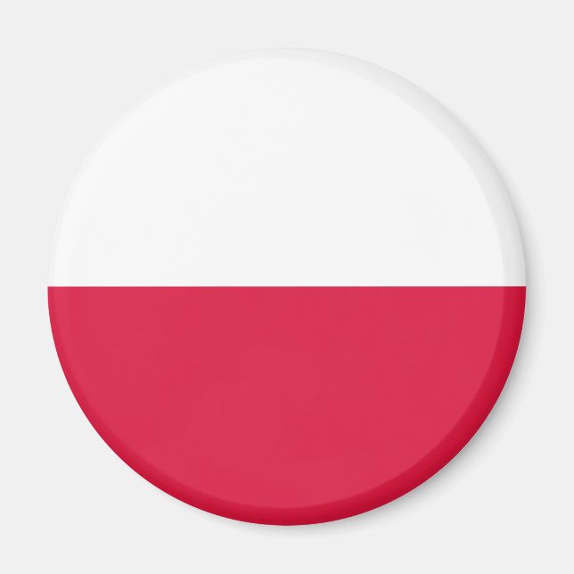 Poland Flag Magnet (Front)