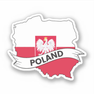 Poland Flag Map