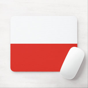 Poland flag mouse mat