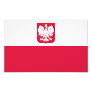 Poland Flag Photo Print
