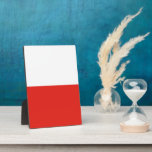 Poland flag plaque<br><div class="desc">An ideal gift for all those who are patriotic of their country!</div>