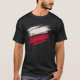 Poland Flag Polish Flag Polska Flaga Polski Proud T-Shirt