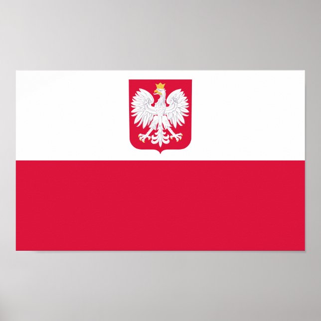 Poland Flag Poster (Front)