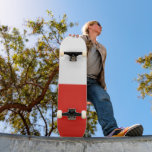 Poland flag skateboard<br><div class="desc">An ideal gift for all those who are patriotic of their country!</div>