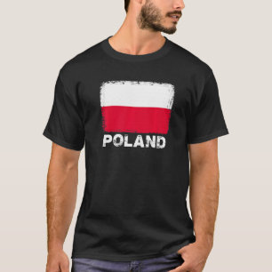Poland Flag  Support Polish People Women Men T-Shirt