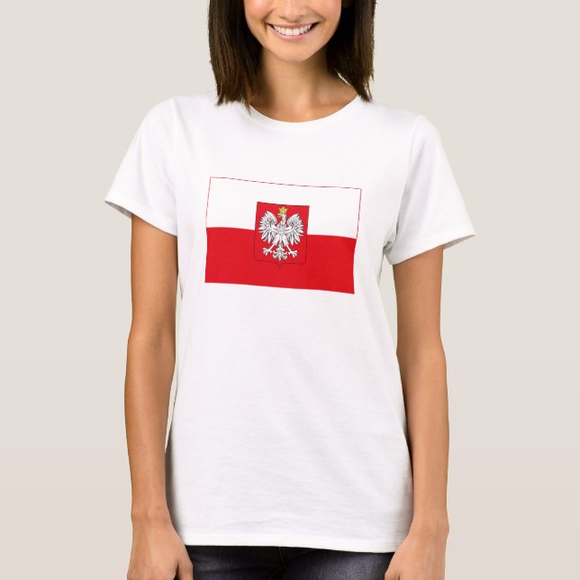 Poland Flag T-shirt (Front)