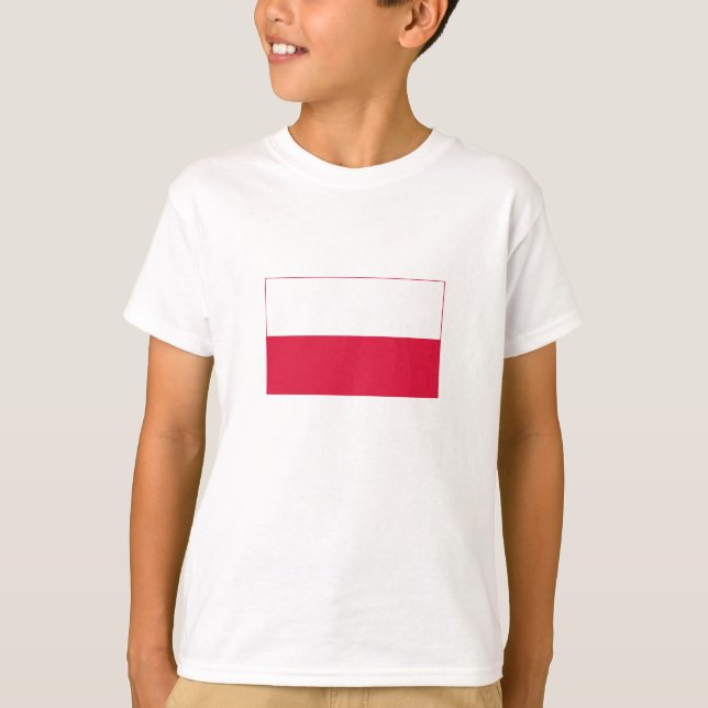 Poland Flag T-Shirt (Front)