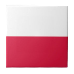 Poland Flag Tile