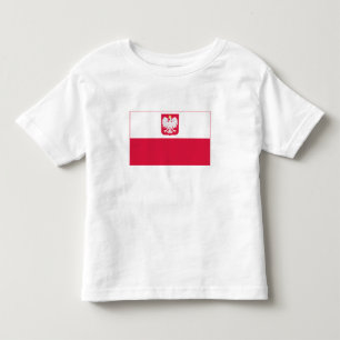 Poland Flag Toddler T-Shirt