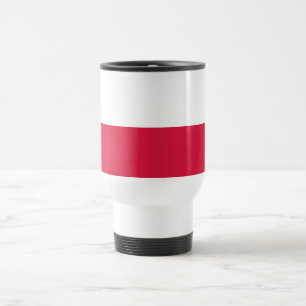 Poland Flag Travel Mug