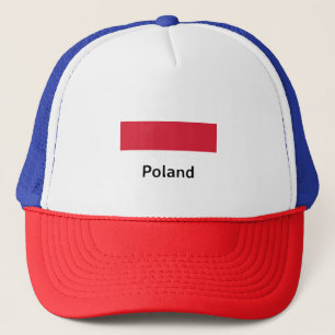 Poland Flag Trucker Hat