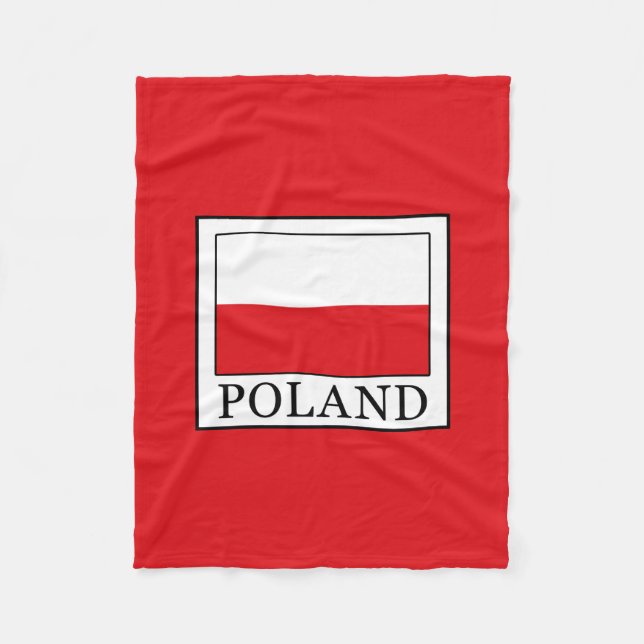 Poland Fleece Blanket (Front)
