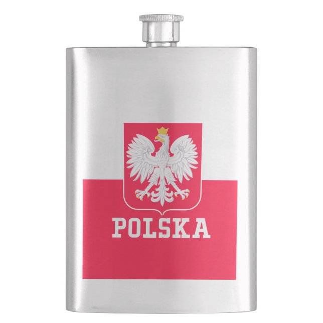 Poland Hip Flask (Front)