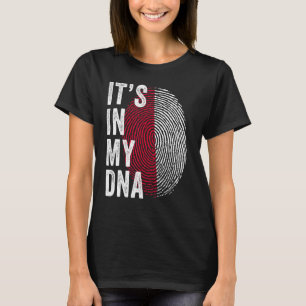 Poland It's In My DNA Cute Polish Fingerprint Pola T-Shirt