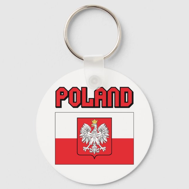 Poland Key Ring (Front)