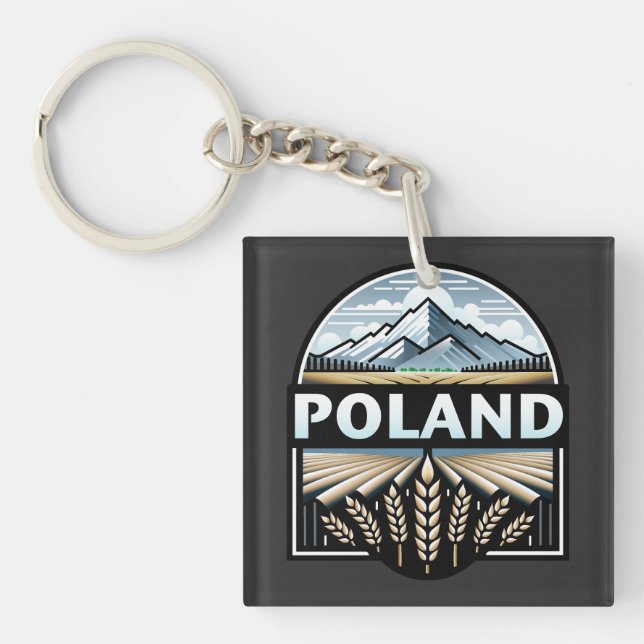 Poland Key Ring (Front)